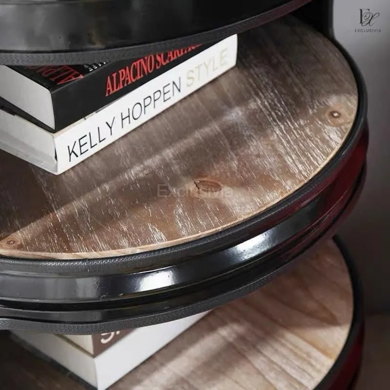 BULLSEYE Industrial Metal Barrel Shelf