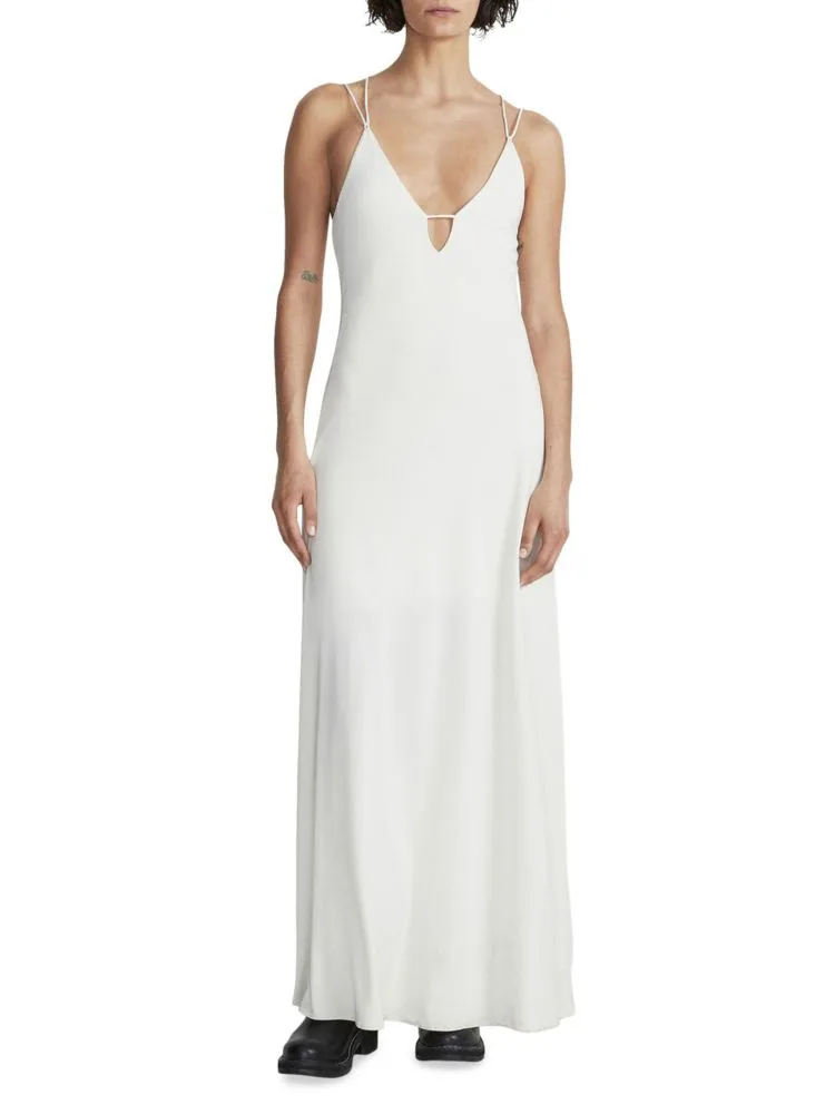 Christy Rag & Bone Strap Maxi Dress, White