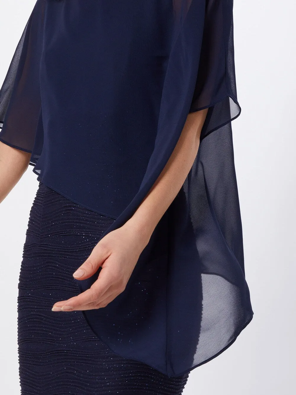 Cocktail dress SWING, sea blue