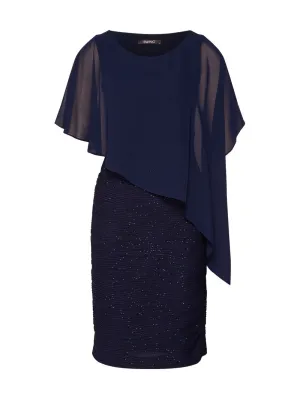 Cocktail dress SWING, sea blue
