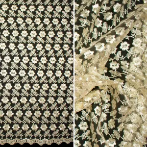 Embroidered Lace SF-058781L1 Ivory