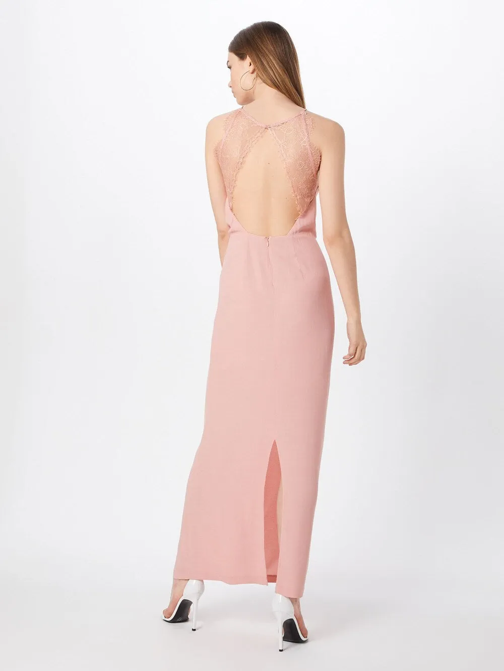 Evening dress Samsøe Samsøe Willow 5687, pink