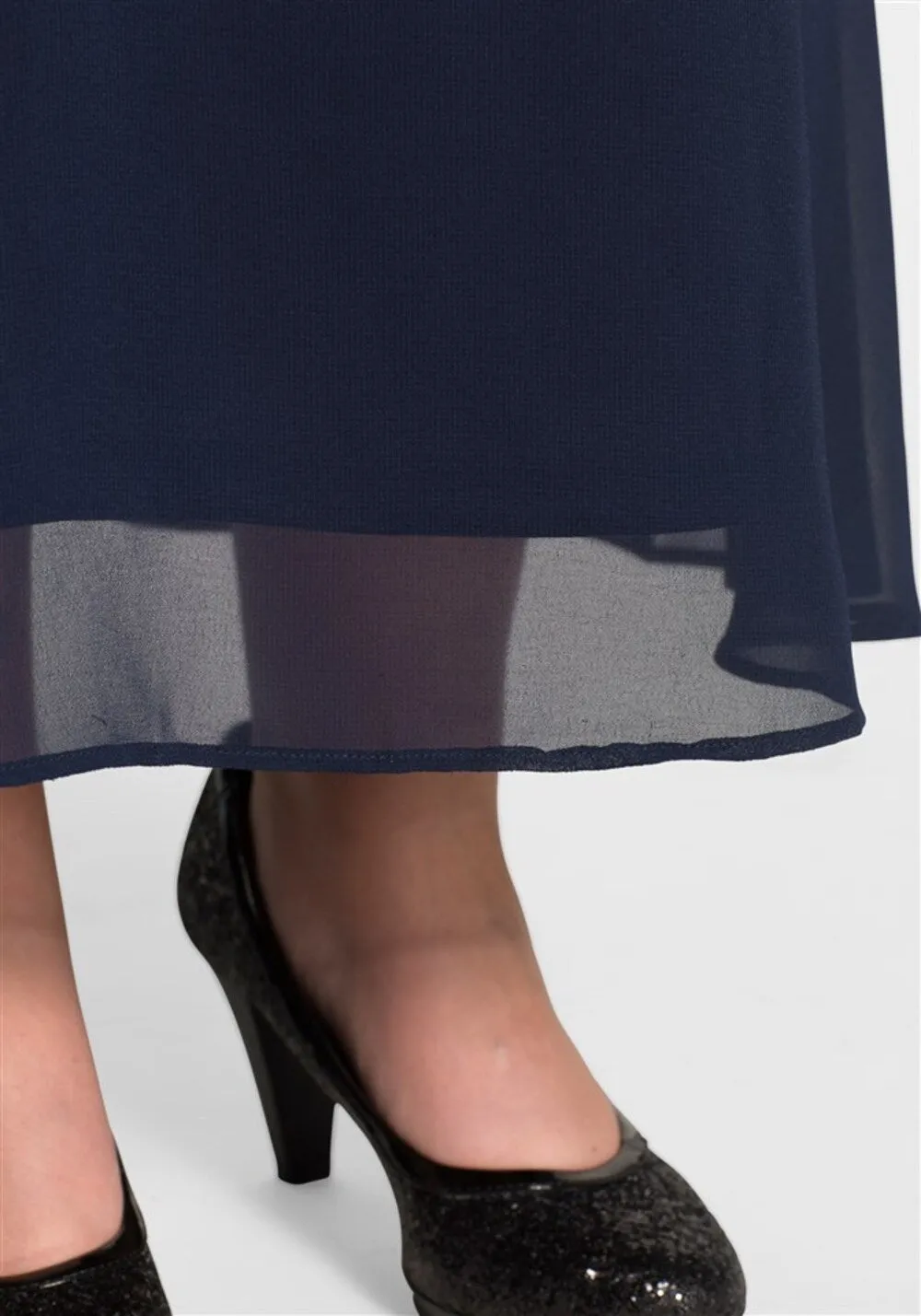 Evening dress SHEEGO, sea blue