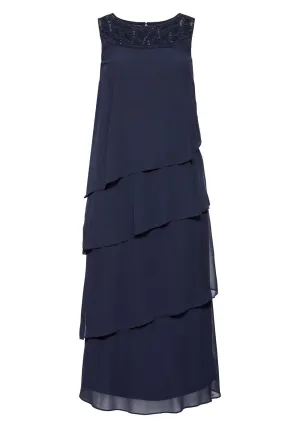 Evening dress SHEEGO, sea blue