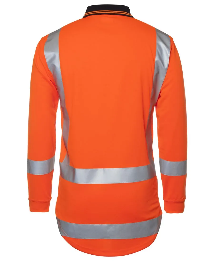 Hi Vis (D N) L/S Non Cuff TTMC-W Traditional Polo