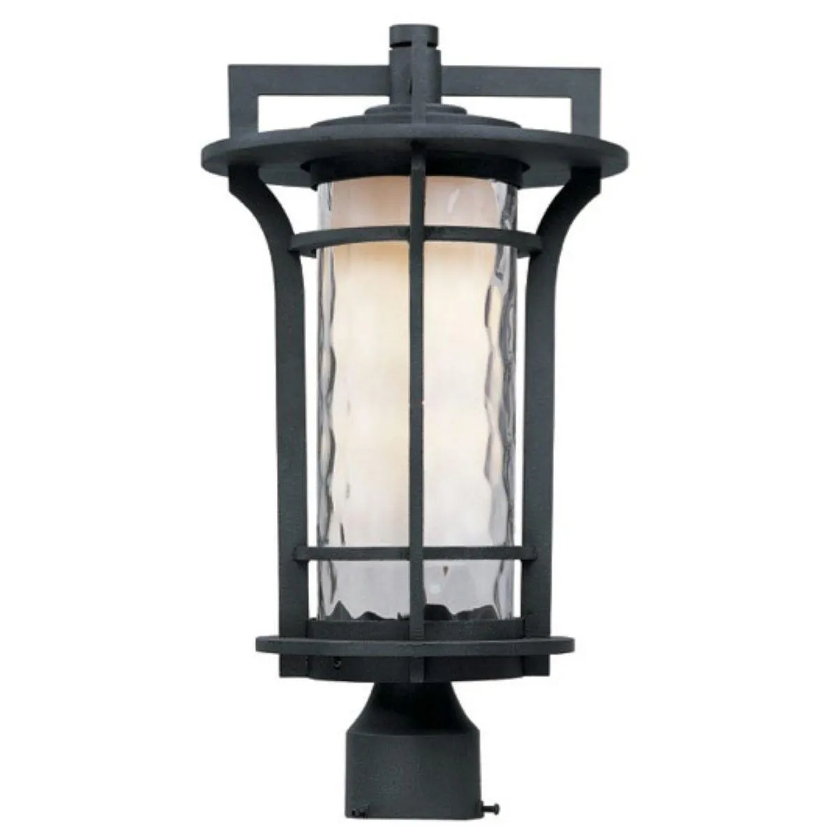 Oakville 18 in. Lantern Head Black Finish