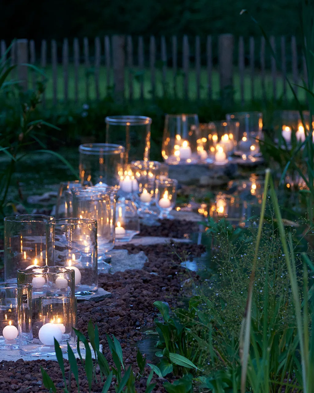Oland Glass Hurricane Lantern