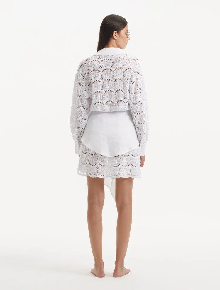 RUYA BUYUKTETIK - NAYELI WHITE DRESS