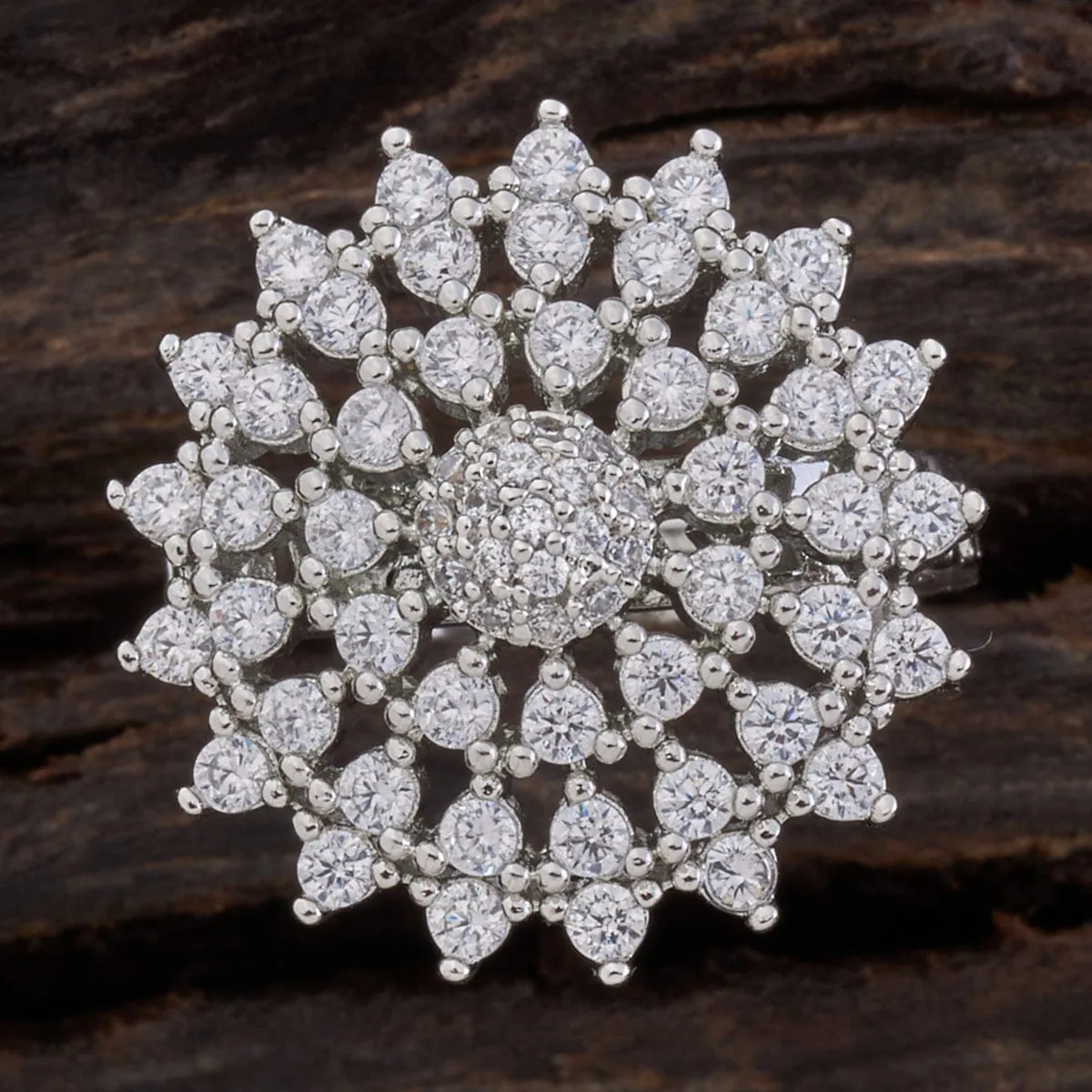Zircon Finger Ring 138329